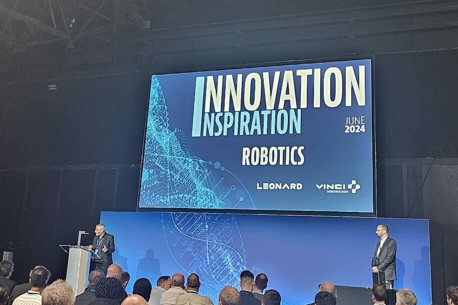 Robosurf - autonomous mobile robot solutions for surface finishing and paint application at the Vinci UK Robotics and Innovation event