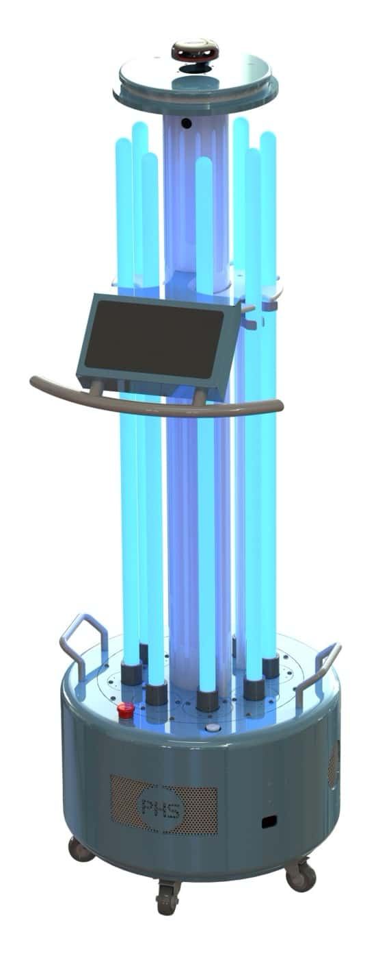 ROBOSURF PHS mobiler Desinfektionsroboter